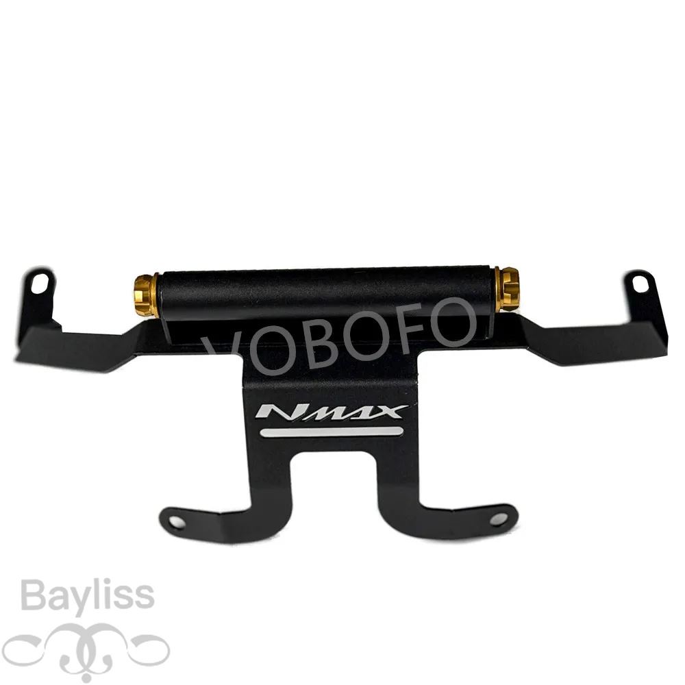 【並行輸入品】ヤマハ NMAX155 2025 NMAX 155 バイク用フロントガラスカスタムモバイルナビゲーションマウントブラケット携帯電話ホルダー_3
