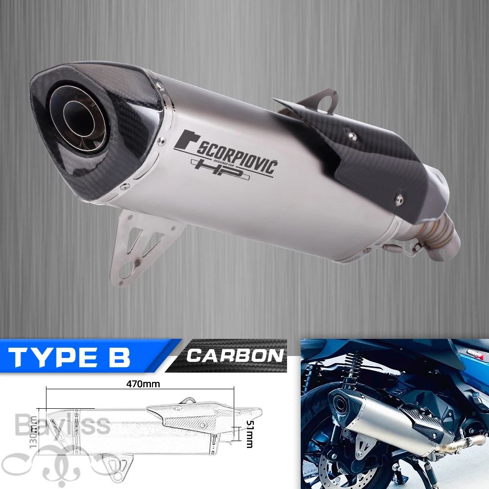 【並行輸入品】バイク 二輪エキゾーストレーシング性能 オリジナル場所 c400サイレンサーの画像
