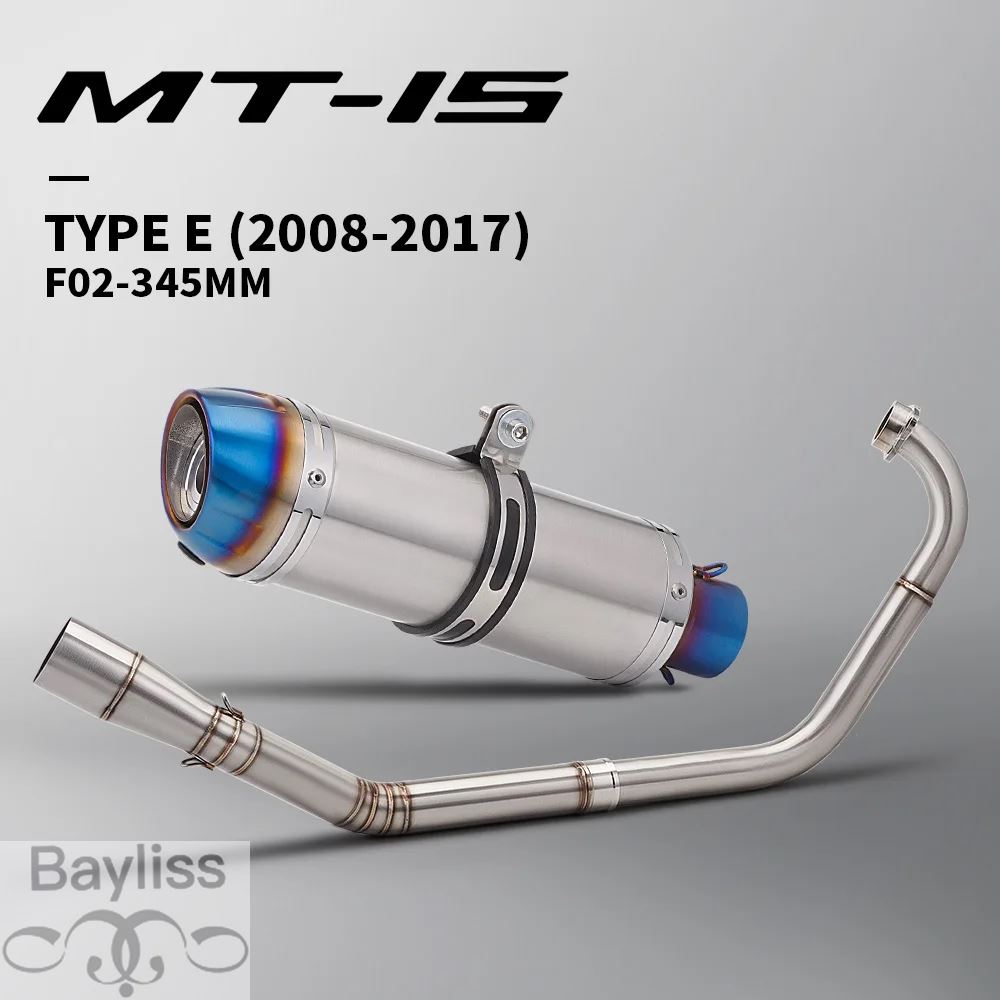 並行輸入品】YZF R15 MT15 V1 V2 2008-2017 バイク用マフラー db
