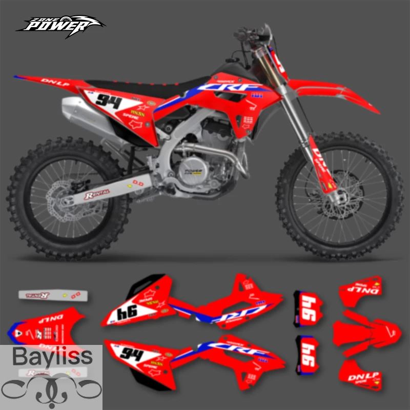 並行輸入品】Powerzone バイクグラフィックデカールステッカーキット