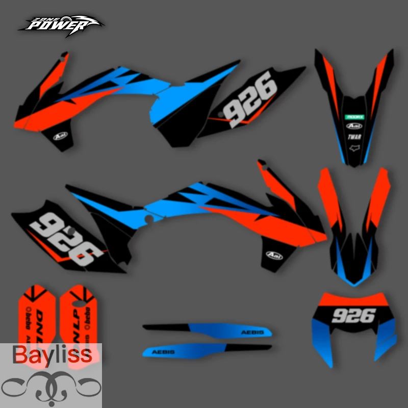 並行輸入品】Powerzoneカスタムチームデカールステッカーキット KTM