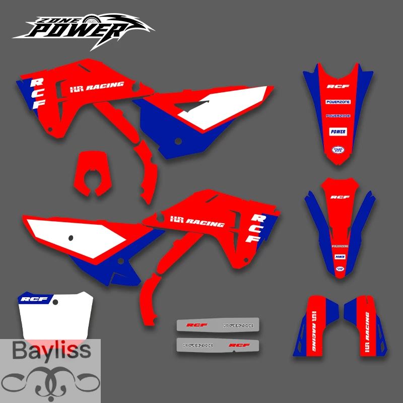 【専用】mページ 並行輸入品】パワーゾーングラフィックスホンダ CRF250R 2025 2026