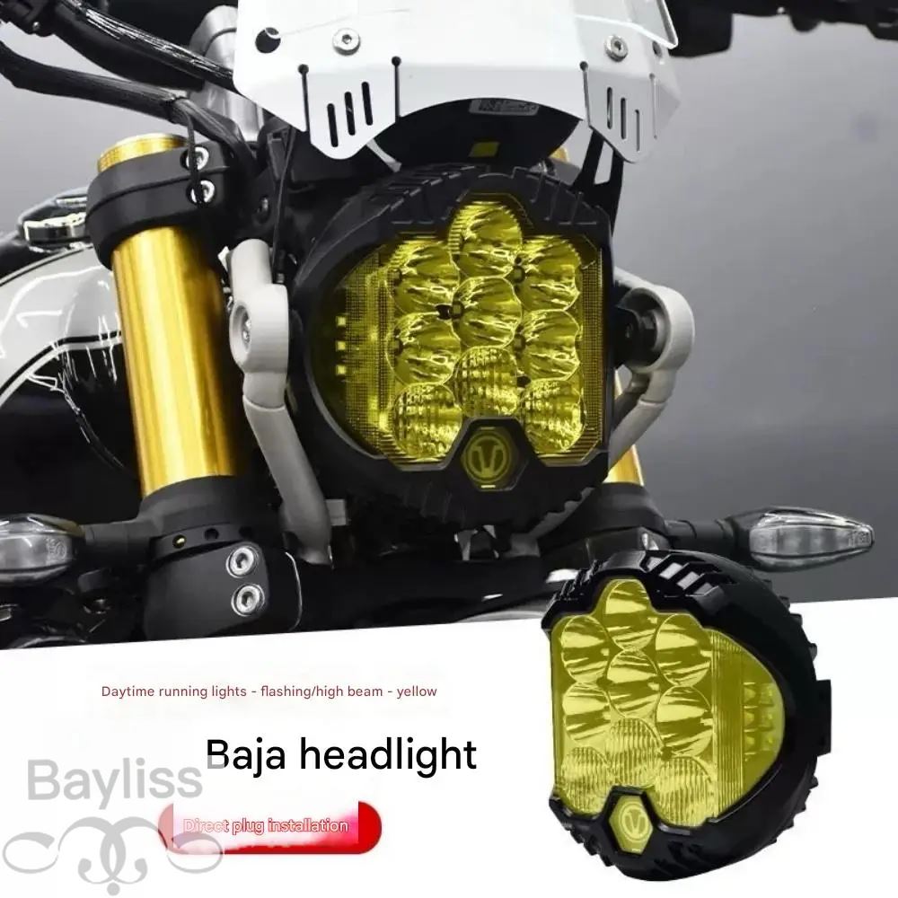 トライアンフ　TRIUMPH ヘッドライト LED ジャンク品 並行輸入品】トライアンフ Scrambler400X カスタム国内バハヘッド