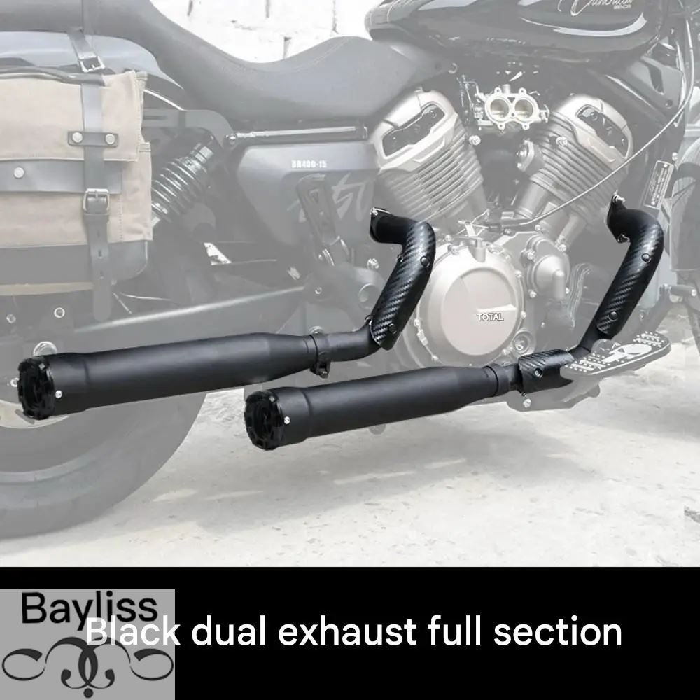 並行輸入品】For BENDA Napoleonbob 500 custom cobra valve exhaust