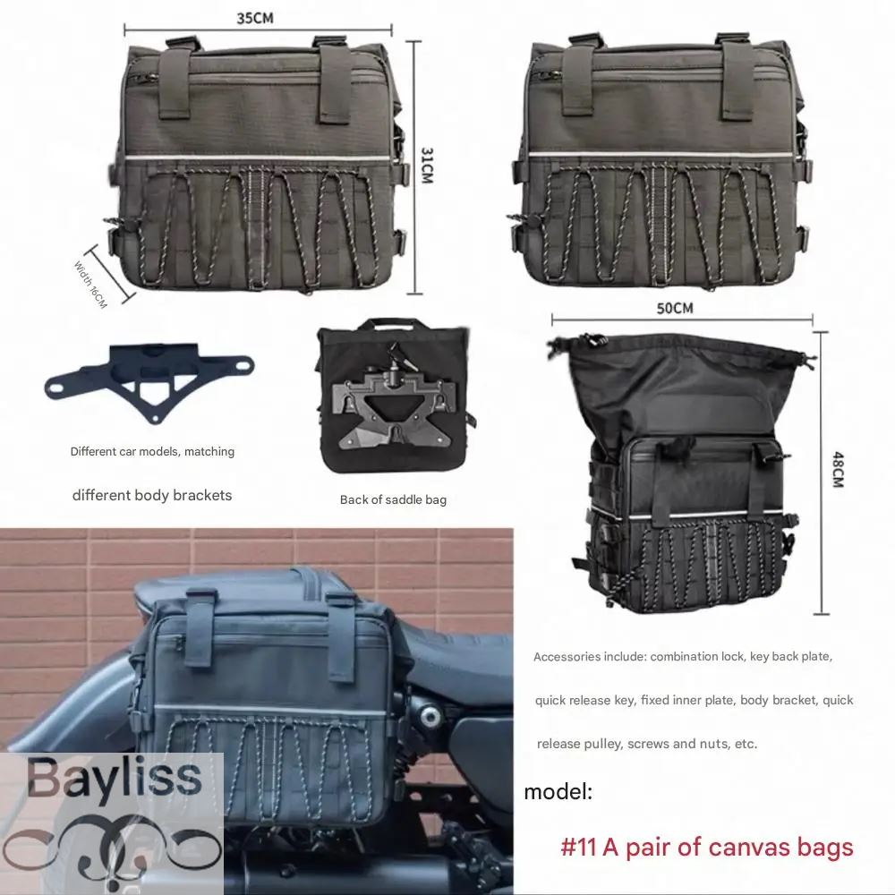並行輸入品】ZONTES 125c2 C2 125 125-c2 サドルバッグ収納バッグ ZT