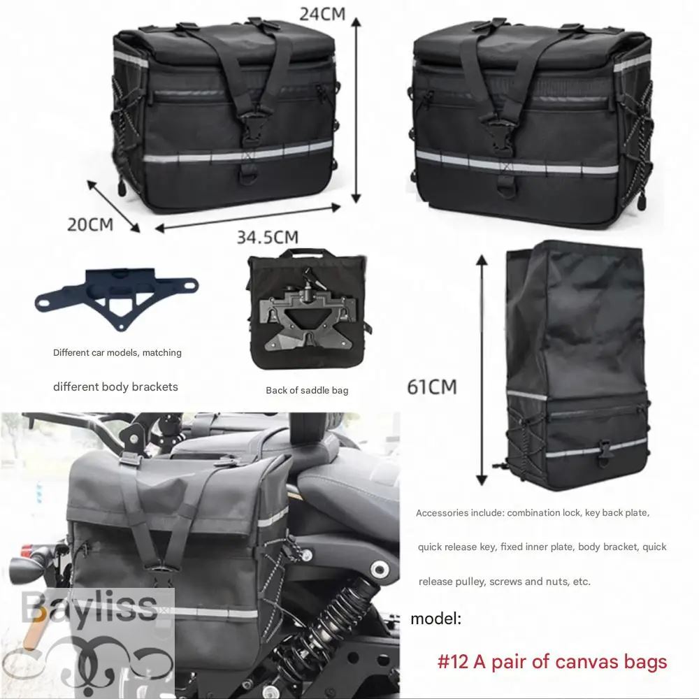 並行輸入品】ZONTES 125c2 C2 125 125-c2 サドルバッグ収納バッグ ZT