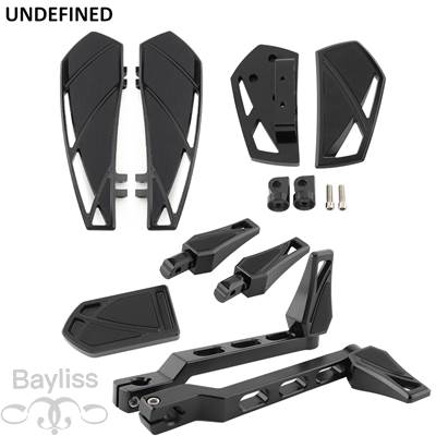 【並行輸入品】 バイクフロアボード ハーレーナソフテイル Phantalshift フットペグ ブレーキペダル交換用の画像