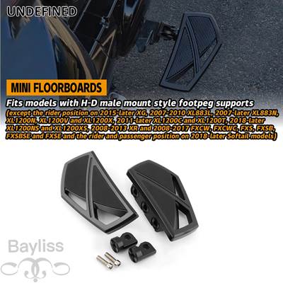 【並行輸入品】 バイクフロアボード ハーレーナソフテイル Phantalshift フットペグ ブレーキペダル交換用の画像