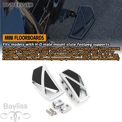 【並行輸入品】 バイクフロアボード ハーレーナソフテイル Phantalshift フットペグ ブレーキペダル交換用の画像