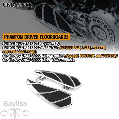 【並行輸入品】 バイクフロアボード ハーレーナソフテイル Phantalshift フットペグ ブレーキペダル交換用の画像