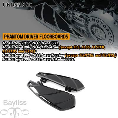 【並行輸入品】 バイクフロアボード ハーレーナソフテイル Phantalshift フットペグ ブレーキペダル交換用の画像