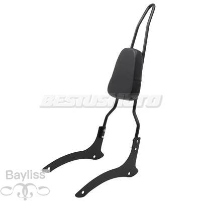 【並行輸入品】 バイク用ヘビーデューティーバックレスト ヤマハ用 ドラッグスターxvs 1100 xvs1100 カスタム2000-2011 2001 2002 2003 2004 2005 2006 2007_1