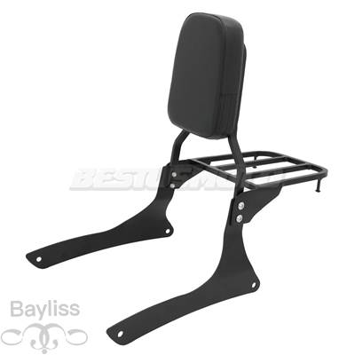 【並行輸入品】 スズキboulevardc90 2005 2006 2007 2008 2009イントルーダーvl1500 1998-2004用バイクラゲッジラック_1