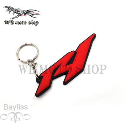 並行輸入品】 バイクラバーキーホルダーキーチェーンリングfobロゴ