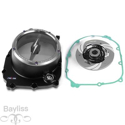 【並行輸入品】 カワサキ z900rs zr900 z900 2017 2018 2019 2020 2021 2022 2023 2024 用クリアクラッチカバースプリングリストリーガード_1