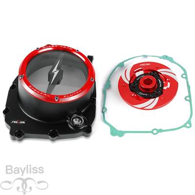 【並行輸入品】 カワサキ z900rs zr900 z900 2017 2018 2019 2020 2021 2022 2023 2024 用クリアクラッチカバースプリングリストリーガード_3