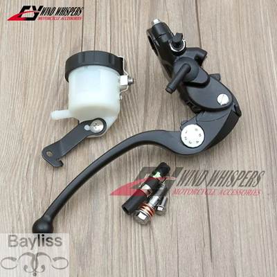 並行輸入品】 油圧ブレーキマスターシリンダー付きクラッチレバー 7/8