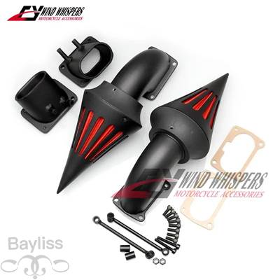 【並行輸入品】 バイクデュアルスパイクエアクリーナースズキブルバード M109 M109R 2006-12 洗えるエアフィルター吸気キットイントルーダー VZR 1800の画像