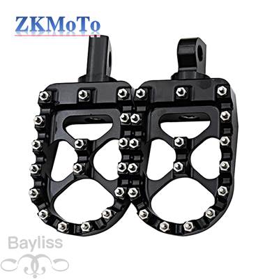 並行輸入品】 ゴールデンmxオフロードバイクフットペグ 幅フットレスト