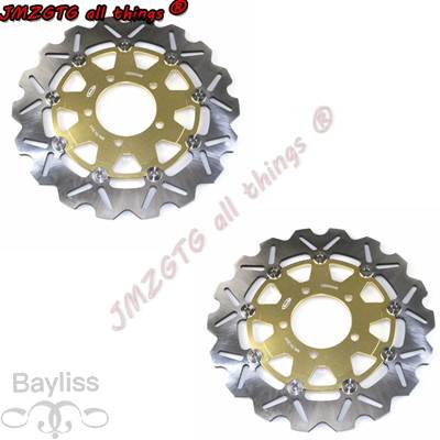 【並行輸入品】 カワサキversys 650/1000 z1000 er4n er6f er6n z750/r zx6r zx10r用バイク 二輪フロントブレーキディスクローターの画像