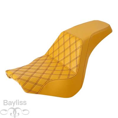 【並行輸入品】 ハーレーソフテイル用シート スタンダードストリートボブ 2018-2022人乗り xbb xstバイク 二輪用_1