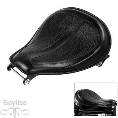 【並行輸入品】 ハーレースポーツスターxl 883 1200 sportster 1200 883 2004-2006用スプリングマウントブラケット付きソロライダーシートの画像