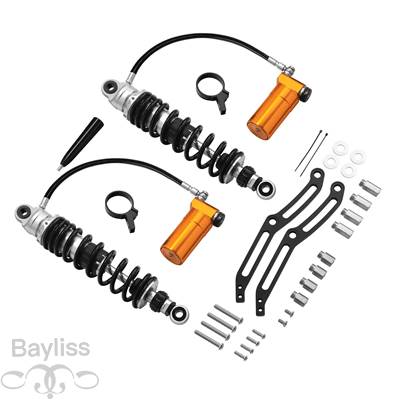 【並行輸入品】 ハーレー ツーリングロードグライド fltrx ロードキング スペシャルflhrxs ウルトラリミテッド flhtk 14-2023用リモートリザーバーリアサスペンの画像