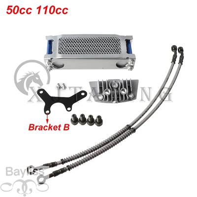 並行輸入品】 バイク用汎用オイルクーラーキット バイク 二輪オイル