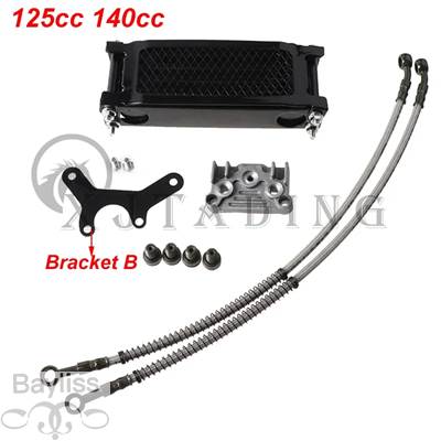 並行輸入品】 バイク用汎用オイルクーラーキット バイク 二輪オイル