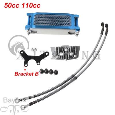 並行輸入品】 バイク用汎用オイルクーラーキット バイク 二輪オイル