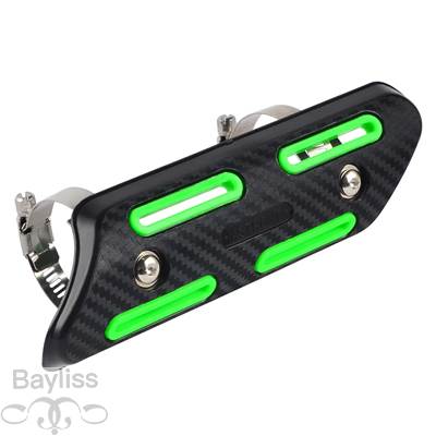 確認用 並行輸入品】 エキゾーストマフラーカバー カワサキヤマハ用 yz250f