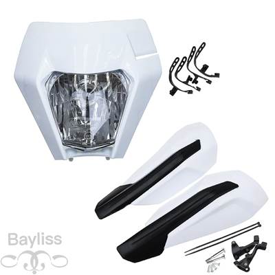 並行輸入品】 汎用バイク 二輪ヘッドライト スーパーモタード