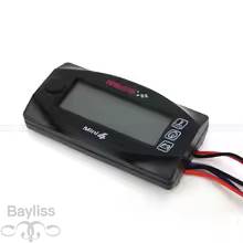 並行輸入品】 バイク水温電圧計 電圧計 時間表示 rpm タコメーター