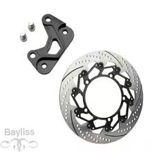 ヤマハxmax300用ブレーキキャリパー バイクアクセサリー 前輪 ブレーキディスク ローター ポンプアダプター 300mm その他バイクパーツ・アクセサリー用品