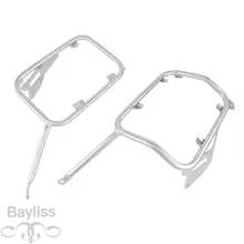 【並行輸入品】 バイクサドルバッグ リアケース ステンレス サイドボックスブラケット テールバッグ ラゲッジホルダー g310gs g 310 gs 2017-2023の画像