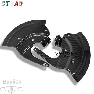 並行輸入品】 バイク用カーボンフロントフェンダー マッドガード