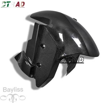 並行輸入品】 バイク用カーボンフロントフェンダー マッドガード