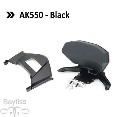 【並行輸入品】 バイク用クッション リア用クッション 黒 バイク用 Kymco ak550 ak 550 2017 2018 2019 2020 2021_2