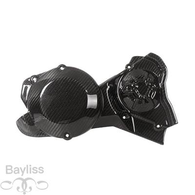 【並行輸入品】 カーボンエンジンカバー 車両カバー aprilia rsv4 r/rr/f tuonov4 2009-2023用の画像