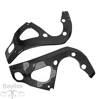 【並行輸入品】 Suzuki GSX-R 600/750 gsxr600 2006 2007 2008 2009 2010 k6k8用カーボンフレームプロテクターの画像