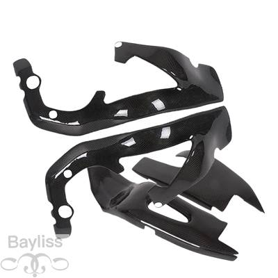 【並行輸入品】 カーボンバイク 二輪フェアリングカバー アームプロテクション ホンダ用 cbr1000rr cbr 1000 rr 2004 2005 2006 2007_3