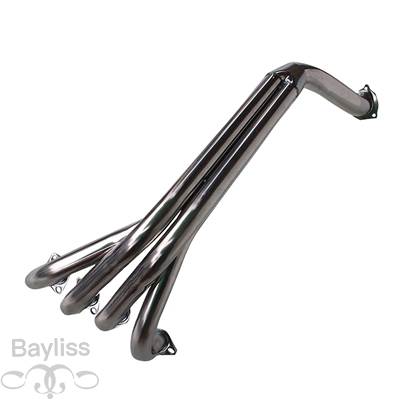 【並行輸入品】 Cvk ステンレスバイクフロントマフラーマニホールドヘッダマフラーホンダ CBR250 MC22 cbr 250 mc 22 アクセサリー_2