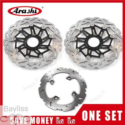 【並行輸入品】 嵐1セットホンダcrf lアフリカツインadv abs 1000 2018 2019 cncフローティングフロントリアブレーキディスクローターCRF1000L CRF-L1000_4