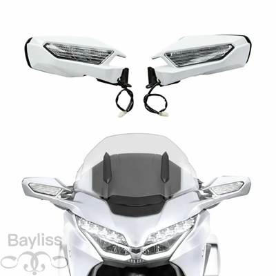 【並行輸入品】 バイク 二輪ミラー ウィンカーライトレンズ ホンダgoldwing gl1800 2018-2023_2