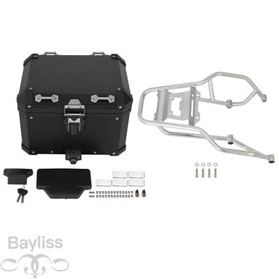 【並行輸入品】 アルミトランクバッグ取り付けラック 38l bmw r1300gs 2023-2025 2024 バイクラゲッジキャリアボックスの画像