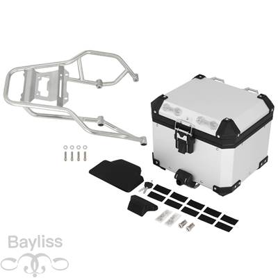 【並行輸入品】 アルミトランクバッグ取り付けラック 38l bmw r1300gs 2023-2025 2024 バイクラゲッジキャリアボックスの画像