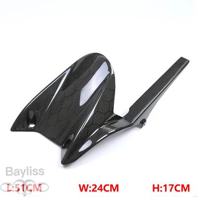 【並行輸入品】 トライアンフストリートトリプル765 rs 2017 -2020 2021 2022用カーボンバイク 二輪フロントリアフェンダー