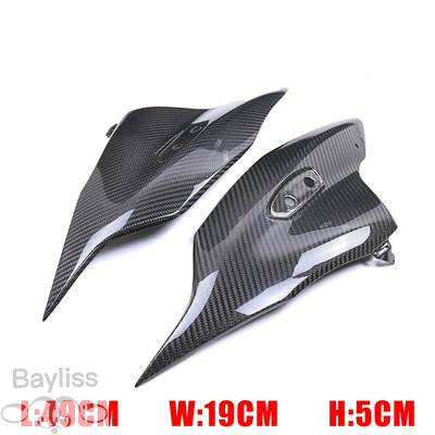 並行輸入品】 カーボンサイドパネル ベリーフェンダー タンクカバー