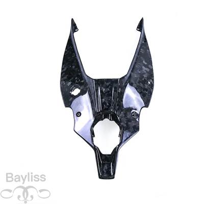 【並行輸入品】 カーボンリアシートカバー バイク 二輪アクセサリー ドゥカティパニガーレv4s v4r 2019-2023 3kの画像