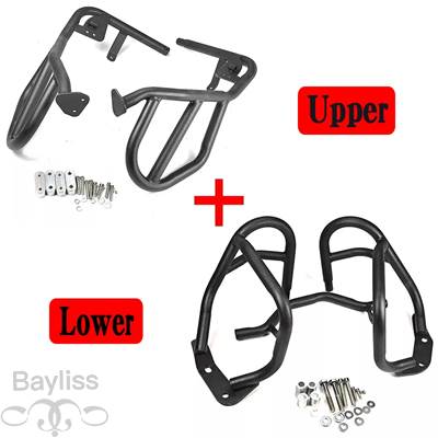 【並行輸入品】 バイクタンク保護カバー BMW r 1200 gs 2008-2012用バンパー上部アンダーフレームプロテクター クラッシュバーの画像